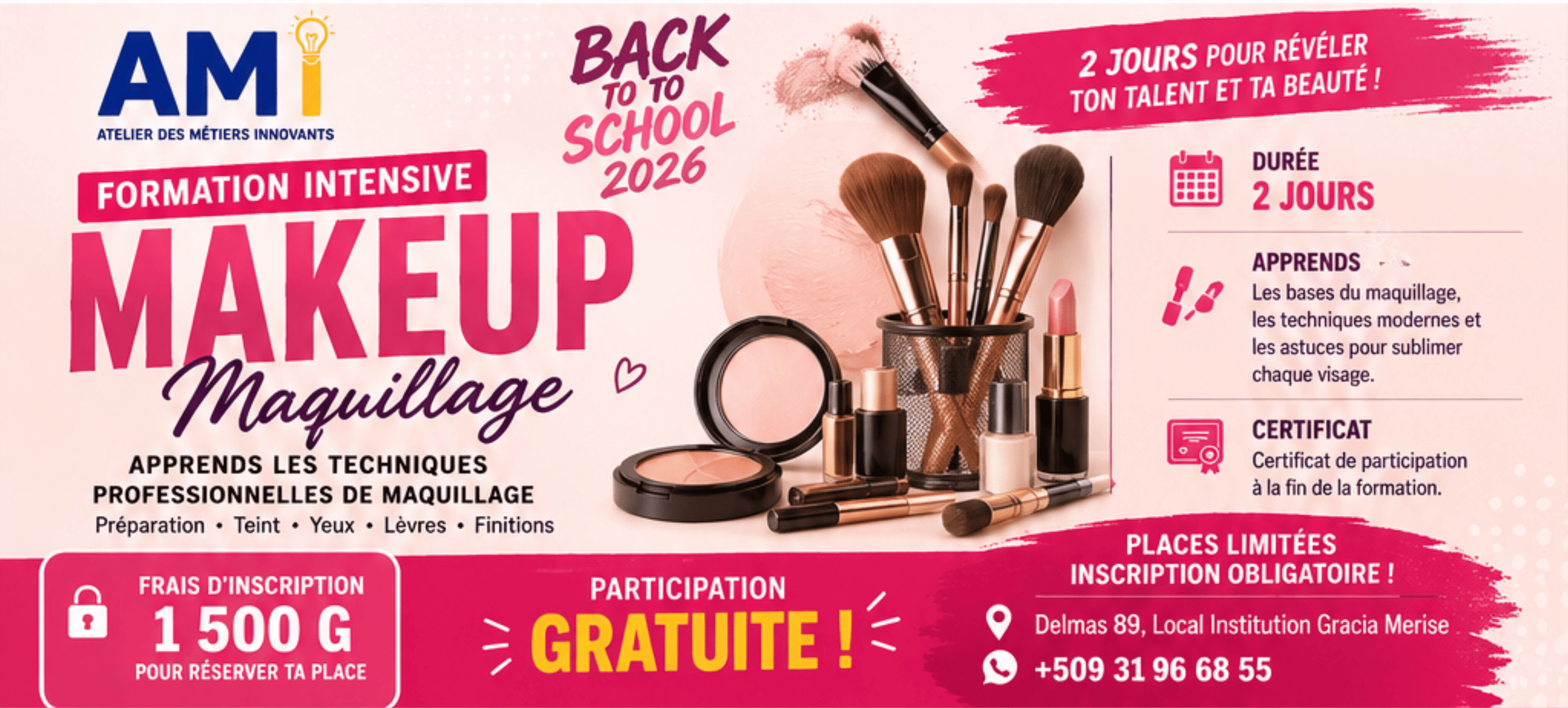 3. Formation : Makeup / Maquillage