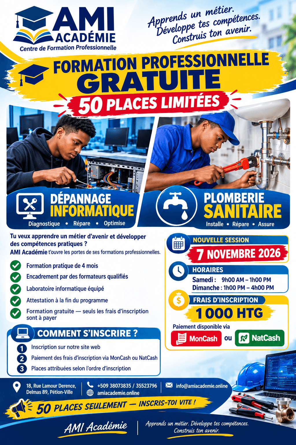 Formation en Dépannage & Plomberie sanitaire
